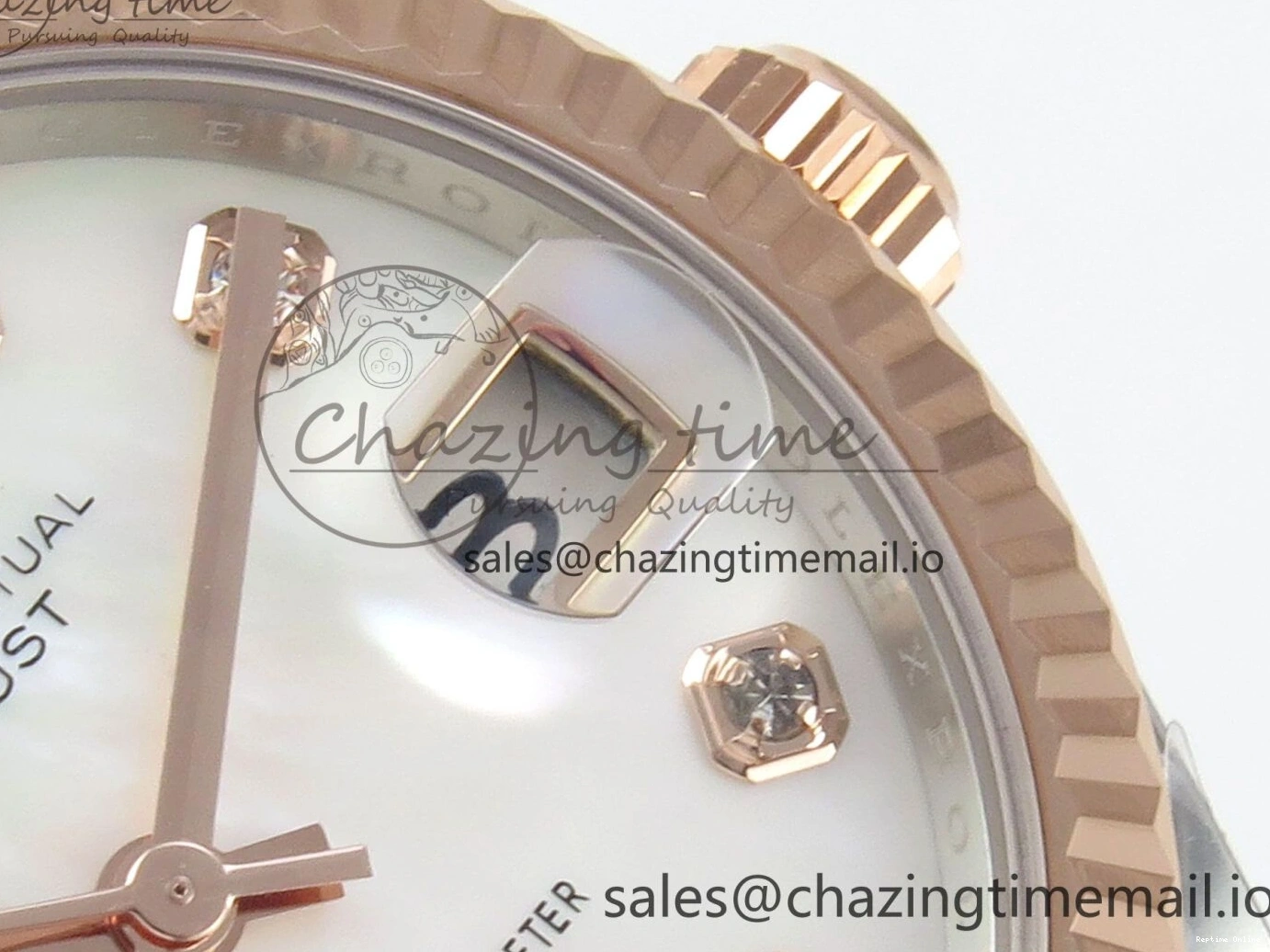1230 DateJust 31 278271 THBF 1:1 Best Edition 904L Steel White Diamonds Dial on SS RG Jubilee Bracelet HZ Cal. Classic 24